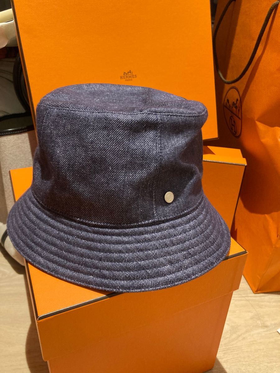 正規品】HERMES エルメス Elvis ポケット バケット ハット|PayPayフリマ