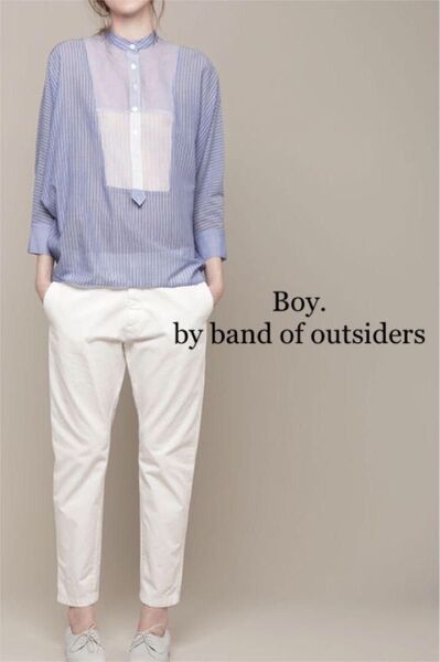 Boy.by band of outsiders◆オーバーサイズクロップドシャツ