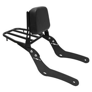  Rebel 250 Rebel 500 back rest rear carrier black bike parts custom parts Rebel Rebel exterior passenger rest 