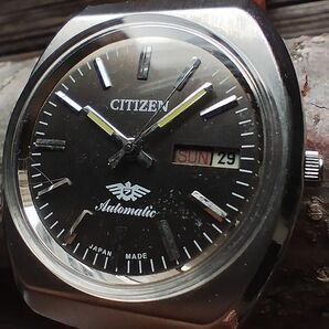 CITIZEN 自動巻き1970年代！ヴィンテージ腕時計メンズシチズン男性人気ブランド逆輸入モデル日本未発売アンティーク