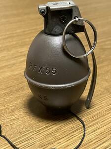 ☆　手榴弾　M26A1（レモン）　ハンドグレネード　RFX55　ガス式でBB弾が飛び出す　中古　☆