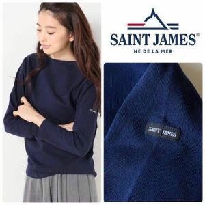 SAINT JAMES Guild Wesson T-shirt T1 new goods marine S size 