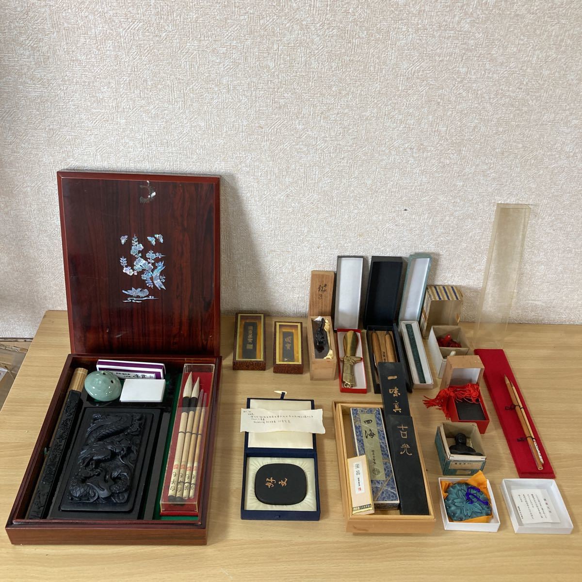 ヤフオク! -「書道用具セット」(書) (美術品)の落札相場・落札価格