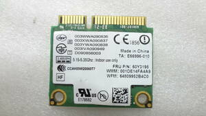 Intel Centrino Advanced-N+WiMAX 6250 無線LANカード 622ANXHMW 中古動作品(MS14B)