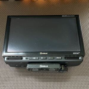 動作未確認 SANYO Gorilla NV-HD830DT ポータブルナビ 06年製 ワンセグ HDD DVD