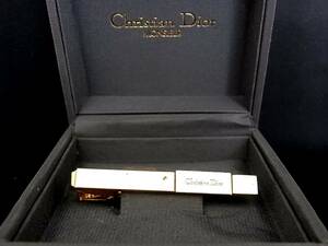 *N4444*#USED товар среднего качества #[Dior] Dior [ серебряный * Gold ]# галстук булавка!