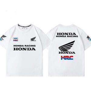 HONDA TEAM MotoGP RACING HRC ホンダ Tシャツ オートバイ レーシング バイクウエア 半袖 アウトドア スポーツ