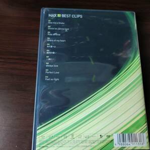 【即決】【送料無料】 中古音楽DVD MAX 「BEST CLIPS」の画像3