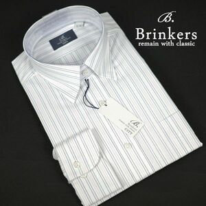 Brinkers ブリンカーズ 形態安定 長袖スナップボタンダウンシャツ