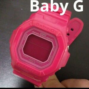 CASIO カシオ　 G-SHOCK　Baby G 　デジタル　腕時計 ピンク　 G-SHOCK　　ウォッチ　 電池切れ