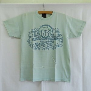 〓シミ、ヤケ、汚れあり〓USED〓 HY Tシャツ 〓 PACHINAI×32 BAMMICASUNDOH TOUR'08 〓　新里英之　名嘉俊　許田信介　仲宗根泉　宮里悠平