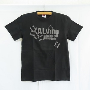 〓USED〓 ALvino Tシャツ 〓　TOUR 2008 ココロ・ファインダー　ブラック　黒　M　アルヴィノ