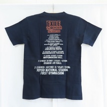 〓USED〓 EXILE Tシャツ 〓　LIVE TOUR 2009 THE MONSTER　〓　ネイビー　Ｓ_画像5