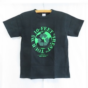 〓USED〓 10-FEET Tシャツ 〓　4REST TOUR '05 ～家族、仲間、酒、音楽～　S　ブラック　黒