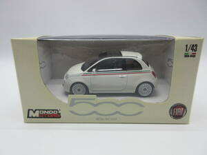 1/43 FIAT フィアット500 チンクエチェント　FIAT500　ディーラー特注　ミニカー　カラーサンプル　ホワイト