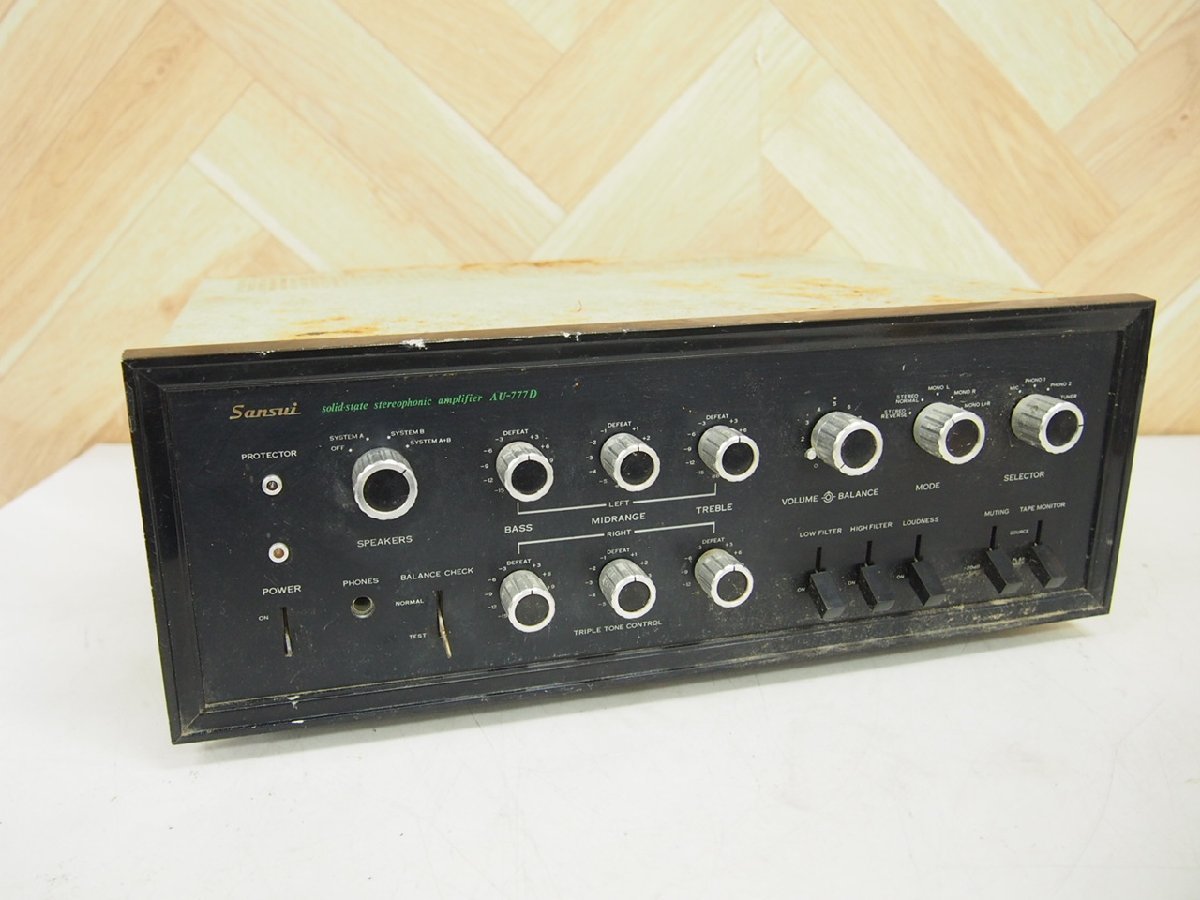 サンスイ SANSUI AU-777 メンテナンス品 | marzena.com