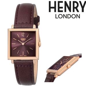 【新品】HENRY LONDON ブリティッシュスクエア クラシックパープル