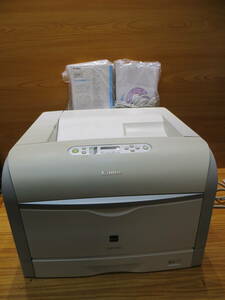 *H0652* Canon Canon A3 color laser printer -LBP5900 power supply . operation do . verification is done #*