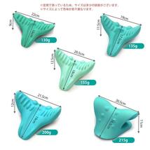 指圧ネックピロー 130g 首マッサージ 矯正 頚椎 肩こり 整体枕 ストレッチ_画像10