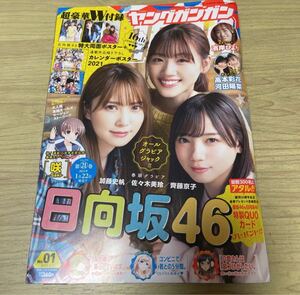 ヤングガンガン 2021年 1号 no.1 日向坂46(加藤史帆・齊藤京子・佐々木美玲・濱岸ひより・高本彩花・河田陽菜)