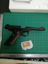 P3　モデルガン MGC コルト　ウッズマン　未発火　カートリッジ付き　インサート 横　動作確認 OK　重さ　624g_画像6