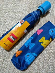  new goods unused Lego Land not for sale Novelty LEGO folding umbrella umbrella total pattern 54cm man and woman use Kids limitation 