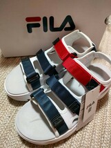 新品 定価8140 FILA サンダル DISRUPTOR SD 25cm フィラ トリコロールカラー メンズ レディース 男女兼用_画像2