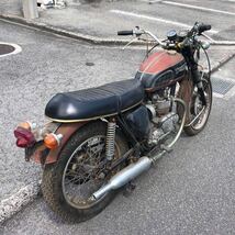 TRIUMPH トライアンフ T100R 走行距離11683マイル Tiger Daytona レストアベース 部品取り 現状 309-2_画像4