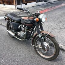 TRIUMPH トライアンフ T100R 走行距離11683マイル Tiger Daytona レストアベース 部品取り 現状 309-2_画像2