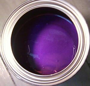 *02 fluid type urethane paints purple metallic 4L set 0 automobile bike motorcycle DIY painting *