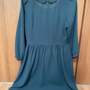 ワンピース 深緑 アース 内藤ルネ