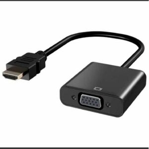  金メッキコネクタ搭載1080P HDMI オス to VGAメスビデオ変換アダプタケーブル