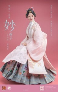 I8 TOYS C006B 明王朝 宮廷少女 「妙」 牡丹.Ver 1/6スケールフィギュア用 ヘッド&コスチューム セット （検 superduck verycool COOMODEL