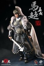 予約特典付き 303TOYS 三国シリーズ 騎将軍 馬超 孟起 ばちょう 1/6アクションフィギュア MP027 純銅豪華版 特典ヘッド付き 未開封 馬無し_画像2