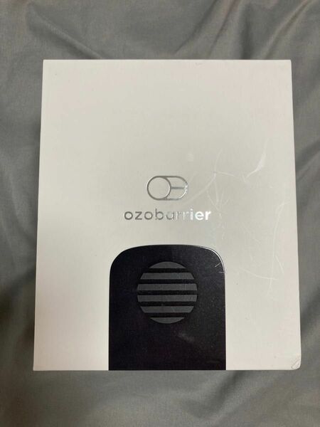 ozobarrier オゾバリア モバイルタイプ 低濃度オゾン発生機 ダークグレー 除菌・花粉・脱臭・PM2.5