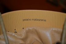 パコ ラバンヌ　paco rabanne　レザー　ショルダーバッグ　バケット　鞄 D4151_画像4