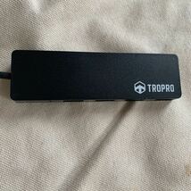 TROPROウルトラスリム4ポートハブ レビュー　高速転送+USB-AとCに対応　USBハブ(R064)_画像1