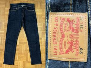 Levis 510【31x29】SLIM☆ストレッチデニムパンツ☆リーバイス☆ビンテージ☆古着☆606511-3223M