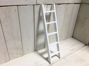 z163*2. in case of being shelves also * doll house for miniature ladder .. ladder ladder stepladder Doll House Blythe Blythe silver nia Lee men to