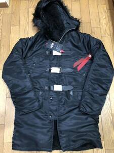 ALPHA ×× BACKLASH N-3B JacketBlack/アルファ ×× バックラッシュ N-3Bジャケットブラック