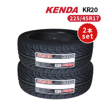 2本セット 225/45R17 2023年製造 新品サマータイヤ KENDA KR20 送料無料 ケンダ 225/45/17_画像1