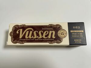 VUSSEN 15 view sen beautiful white tooth paste 80g