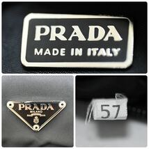 未使用　極美品　プラダ　PRADA ハンドバッグ　アクセサリーポーチ　ナイロン　ホーボー　MV515_画像9