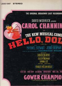 Hello,Dolly! ハロー、ドゥーリー！original cast USorig.LP状態良好貴重ミュージカル　MUSICAL