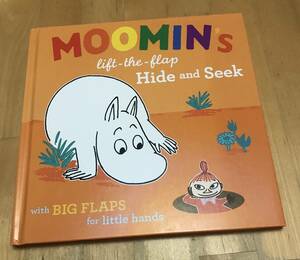 古本　洋書　しかけ　絵本　MOOMIN's lift the flap Hide and Seek ムーミン　かくれんぼ　FSG