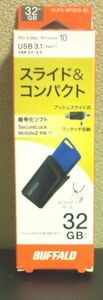 BUFFALO USB 3.1 スライド&コンパクト 32GB 新品