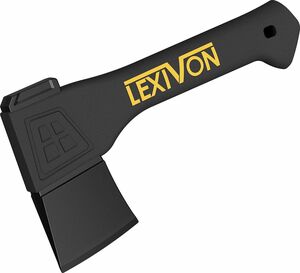 【新品送料無料】LEXIVON 斧・斧 キャンプ ・手斧、22.8cm (9インチ) 軽量ガラス繊維強化プラスチックのハンドル＆人間工学に基づいた