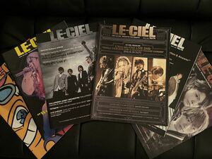 L'Arc~en~Ciel ファンクラブ会報誌 FC LE-CIEL Vol.71、72、73、74、75、76セット ラルクアンシエル HYDE KEN TETSUYA YUKIHIRO