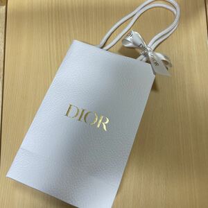 Dior ディオール ショップ袋 紙袋 クリスチャンディオール リボン　美品　②