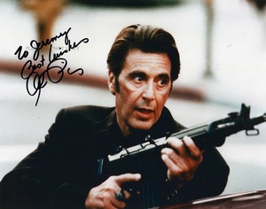 1983年 スカーフェイス Scarface アル パチーノ Al Pacino サイン フォト